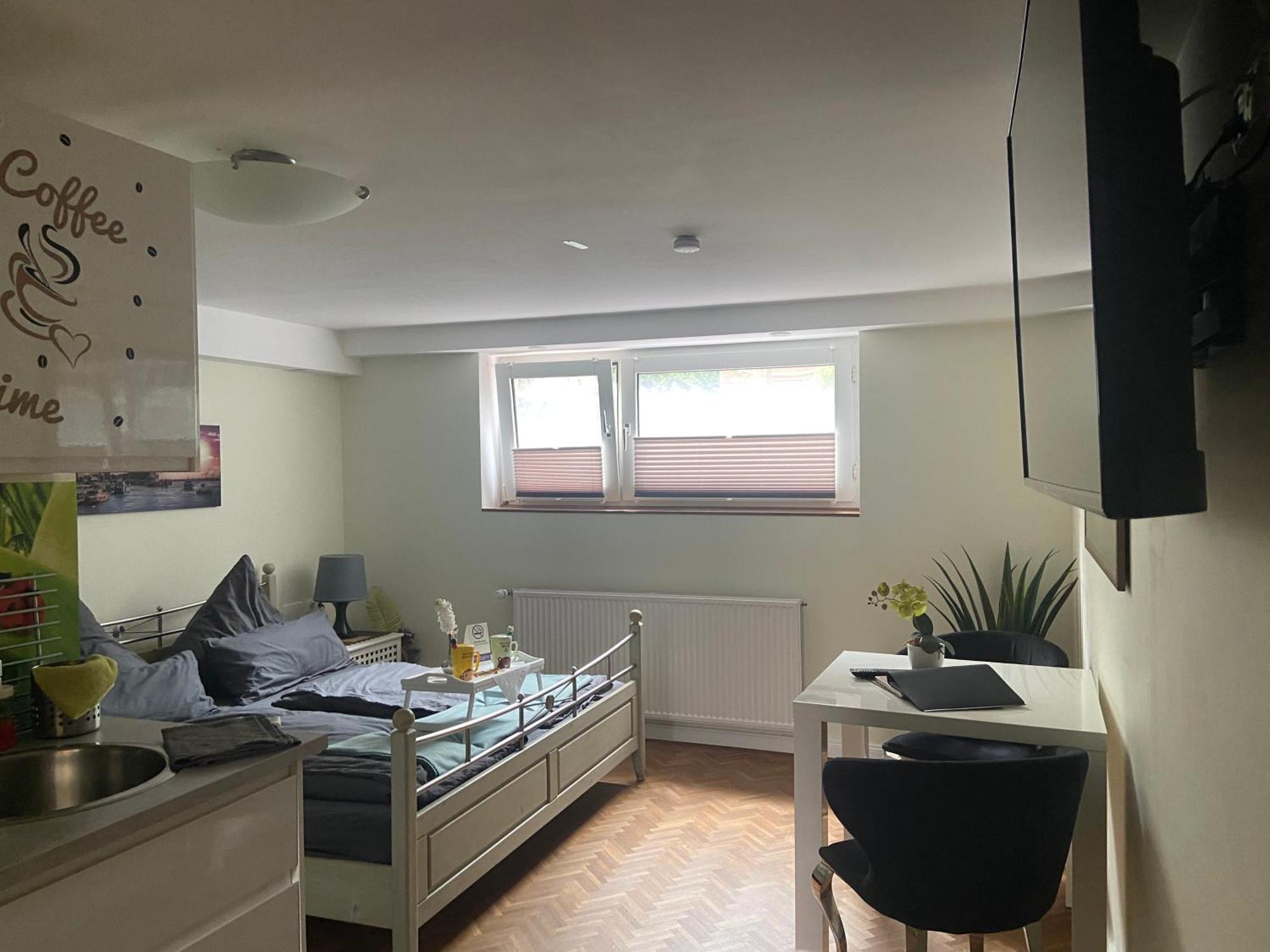 Schick Hamburg Apartment เกสทาคท์ ภายนอก รูปภาพ